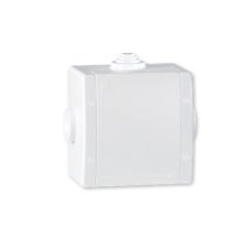 Razvodna kutija sa 3 uvoda 80 x 80mm bela