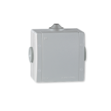 Razvodna kutija sa 3 uvoda 80 x 80mm siva
